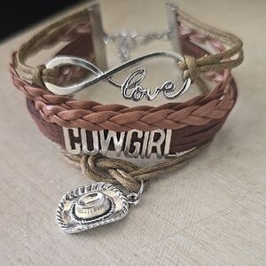 Cowgirl Charm Infinity Bracelet